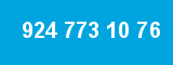 924 773 10 76